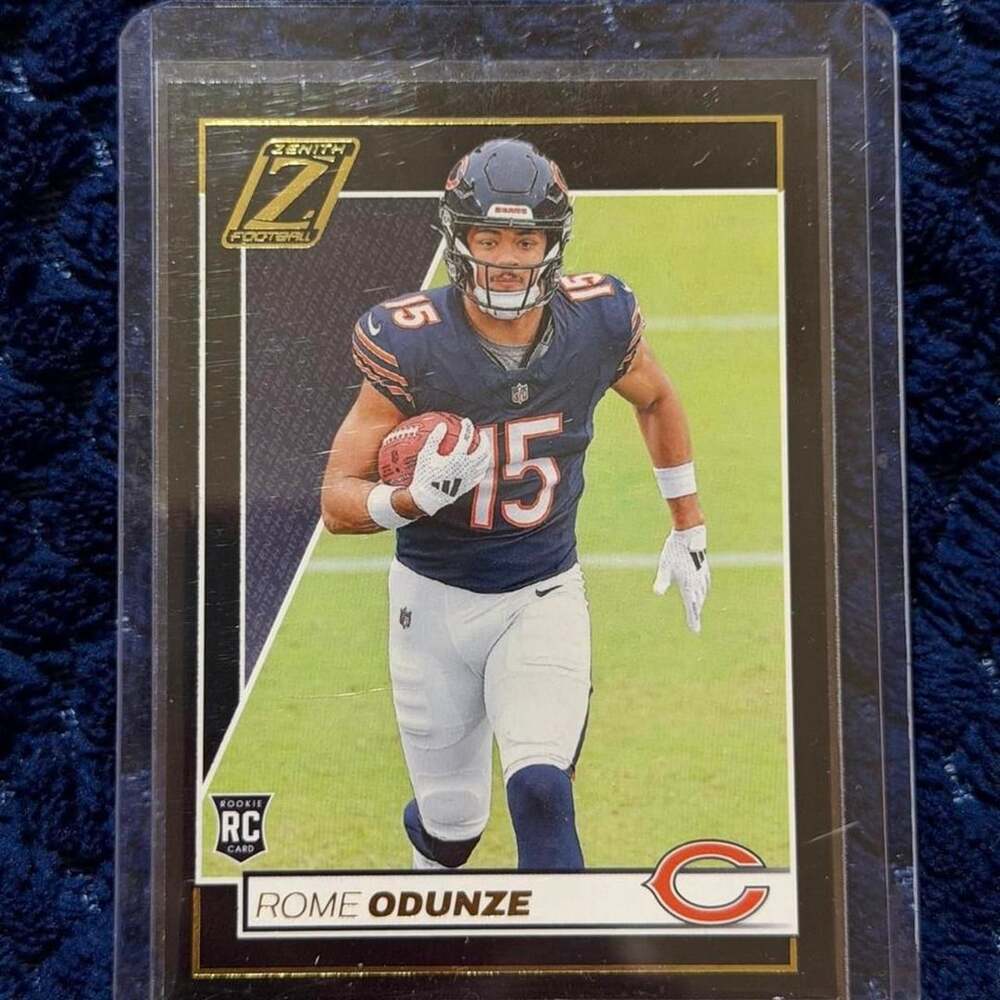 2024 Panini Zenith Rome Odunze Rookie Card #186